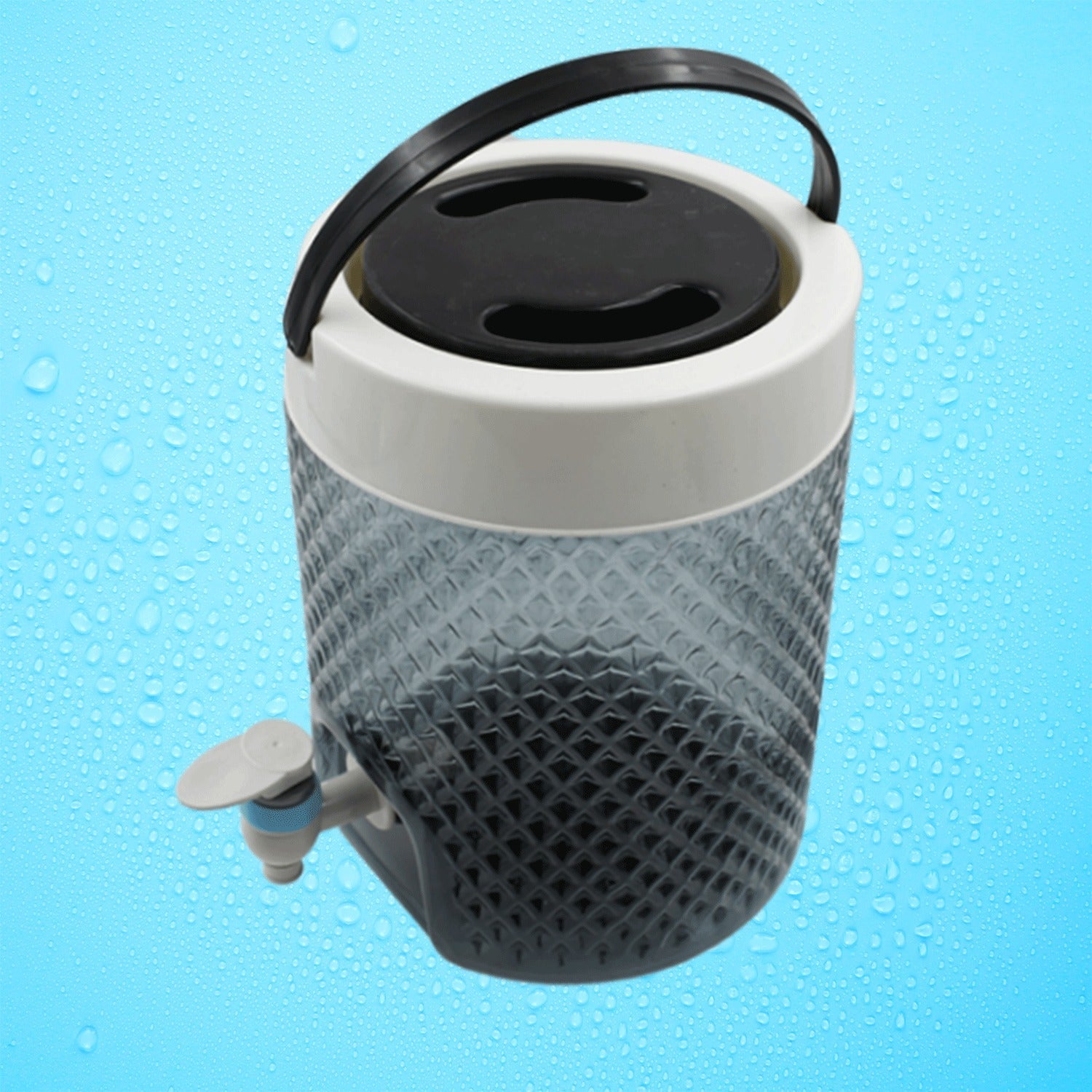 5984 DIAMOND CUT DESIGN PLASTIC WATER JUG TO CARRYING WATER AND OTHER BEVERAGES (4500ML) 5984 DIAMOND CUT DESIGN PLASTIC WATER JUG TO CARRYING WATER AND OTHER BEVERAGES (4500ML)
